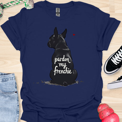 Pardon my frenchie - V4 - Stylish Back T-Shirt